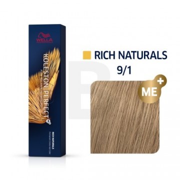 Wella Professionals Koleston Perfect Me+ Rich Naturals профессиональный перманентный цвет волос 9|1 60 мл