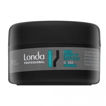 Londa Professional Men Shift It Matt Clay modelēšanas māls vieglas fiksācijas mālam 75 ml