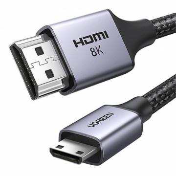 UGREEN Mini HDMI Cable 4K60Hz 2m 8k(black) HD163 15515