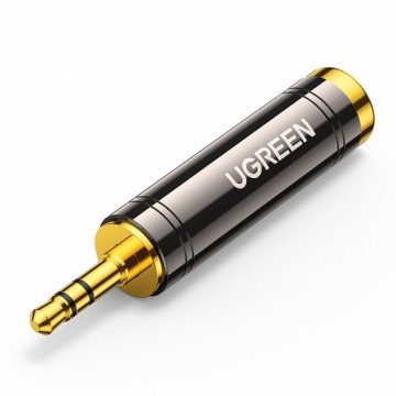 UGREEN adapter | adapter from 3.5 mm jack to 6.5 | 6.35 mm mini jack (grey)