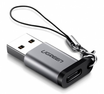 Переходник UGREEN USB 3.0 -> USB-C серый (US276 50533B)