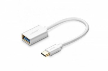 Переходник UGREEN OTG USB-C 3.0 белый