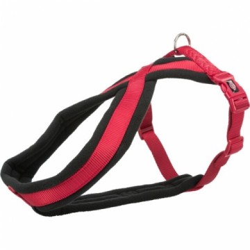 Krūšu siksna - Trixie Premium touring harness, XS–S: 30–55 cm|15 mm, red