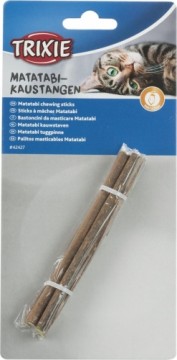 Papildbarība kaķiem - Trixie Matatabi chewing sticks, 10g