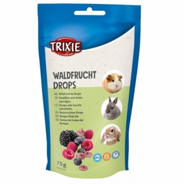 Papildbarība grauzējiem : Trixie Wild berry drops, 75 g