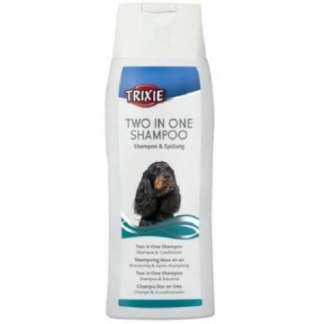 Shampoo for dogs : Trixie Two in One Shampoo 250 ml