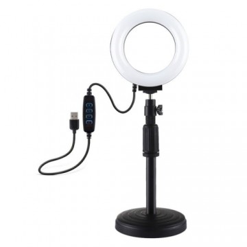 Ring LED lamp Puluz with adjustable base PU391