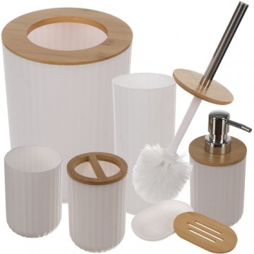 Bathroom accessories set - white Ruhhy 24635 (17843-0)