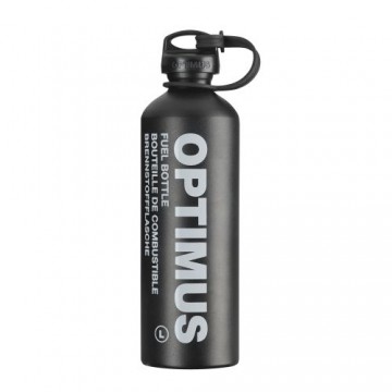 Fuel Bottle 1L Child Safe Cap / Melna / 1000 ml