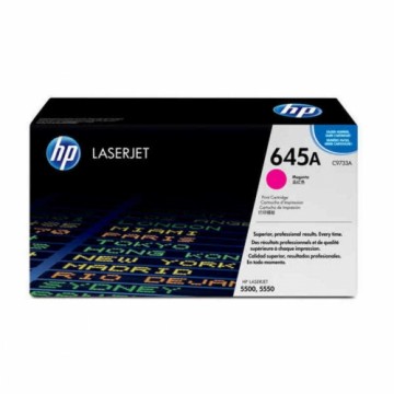 Оригинальный тонер HP 645A Розовый