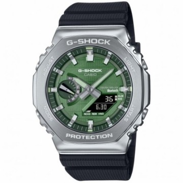 Vīriešu Pulkstenis Casio G-Shock GBM-2100A-1A3ER Melns Zaļš (Ø 44,5 mm)