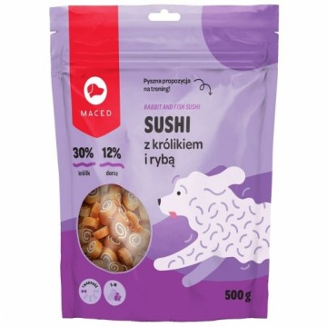 Suņu uzkodas Maced Rabbit for sushi with fish Zivs Trusis 500 g