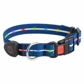 Dog collar Doggy Village MT7113 Blue 60 cm LED