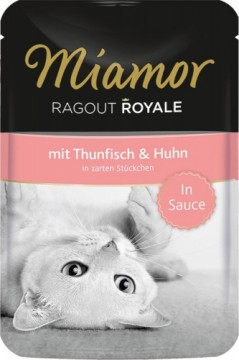 Miamor Royal ragout in sauce Tuna and chicken