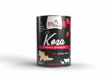 SYTA MICHA Goat with raspberries and Jerusalem artichoke - wet dog food - 400g