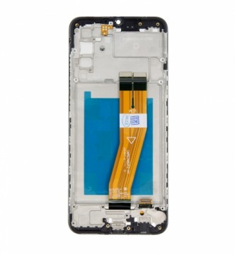 LCD display + Touch Unit + Front Cover for Samsung A025F Galaxy A02s Black