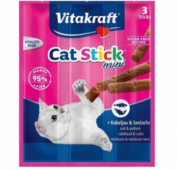 Vitakraft 24003 cats dry food 18 g Adult Fish