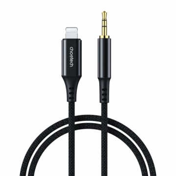 Choetech AUX009 Lighting | mini jack 3.5mm cable 2 m - black