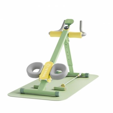 Yesoul ABS Roller trenažieru zāles aprīkojums WT50 Green | Ab Workout Equipment |