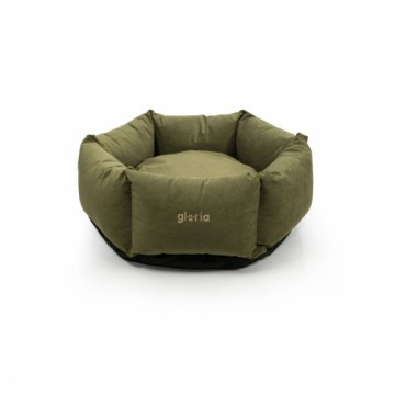 Dog Bed Gloria Hondarribia Green 75 x 75 cm Hexagonal