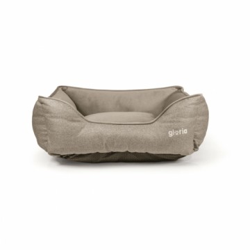 Dog Bed Gloria Cadaqués Beige 100 x 80 cm Rectangular