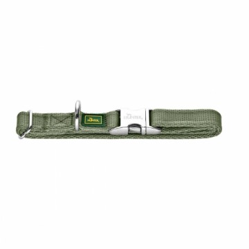 Dog collar Hunter Inari Green M 30-45 cm