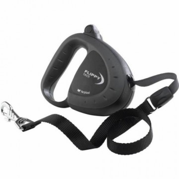 Dog Lead Ferplast Flippy Black 5 m