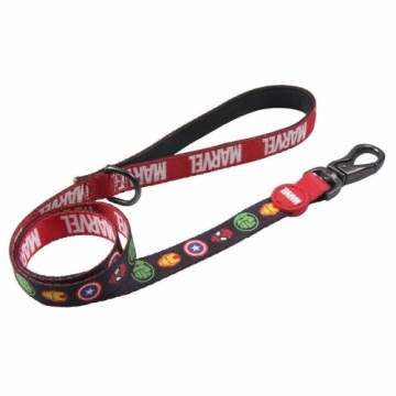 Dog Lead Marvel Red M