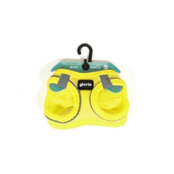 Dog Harness Gloria Trek Star 32,8-35,4 cm 45-47 cm Yellow M