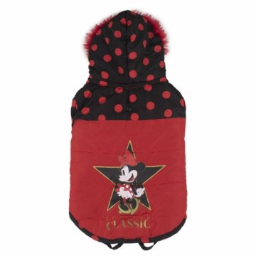 Пальто для собак Minnie Mouse Чёрный Красный S