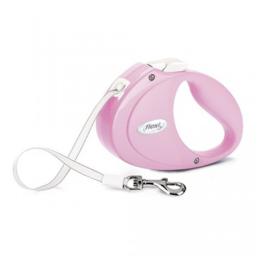 Suņa pavadas Flexi Puppy 2 m Rozā