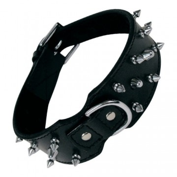 Dog collar Gloria Black Spikes (65 cm)