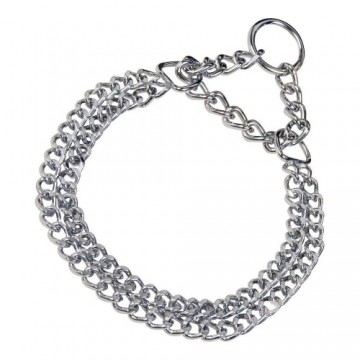 Dog collar Hs Sprenger Silver 2 mm Double Links (50 cm)