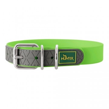 Dog collar Hunter Convenience Green Size M/L (42-50 cm)