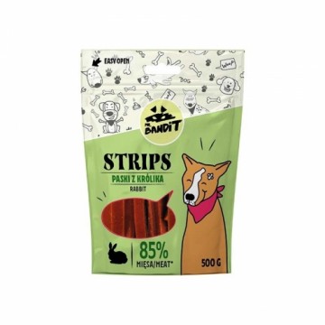 MR. BANDIT STRIPS Rabbit Strips - dog treat - 500 g