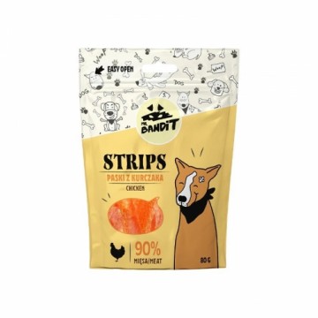 Vetexpert MR. BANDIT STRIPS Chicken strips - dog treat - 80 g