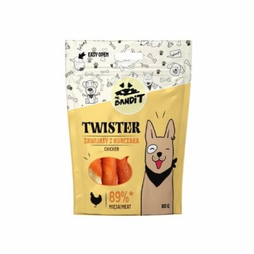 Vetexpert MR. BANDIT TWISTER Chicken Roll - dog treat - 80 g