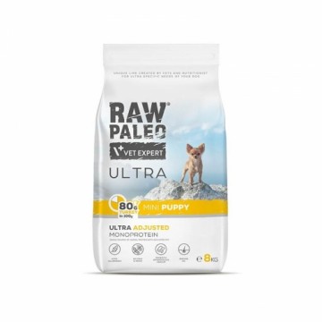 RAW PALEO Ultra Mini Puppy Turkey - dry food for puppies - 8 kg