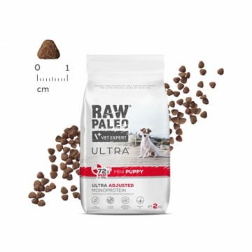 Vetexpert RAW PALEO Ultra Mini Puppy Beef - dry food for puppies of small breeds - 2 kg