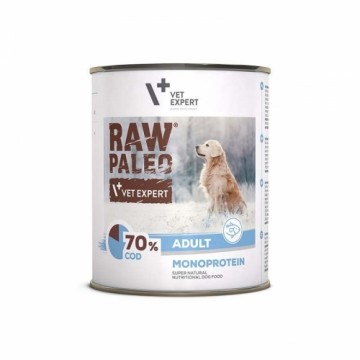 Vetexpert RAW PALEO Adult Monoprotein Cod - wet dog food - 800 g