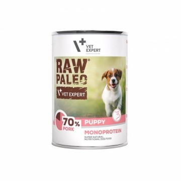 Vetexpert RAW PALEO Puppy Monoprotein Pork - wet food for puppies - 400 g