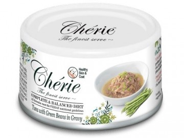 CHERIE Tuna with green beans - wet cat food - 80g