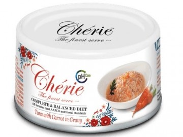 CHERIE Tuna with carrots - wet cat food - 80g