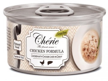 CHERIE Chicken and liver mix - wet cat food - 80g