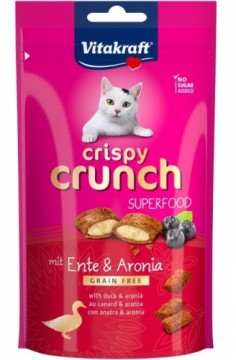 VITAKRAFT Crispy Crunch Duck with chokeberry - cat treats - 60g