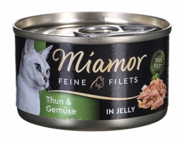 Miamor cats moist food Tuna with vegetables 100 g