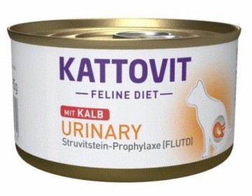 KATTOVIT Feline Diet Urinary Veal - wet cat food - 85g