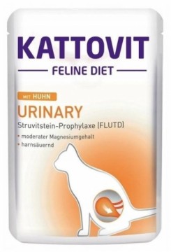 KATTOVIT Feline Diet Urinary Chicken - wet cat food - 85g