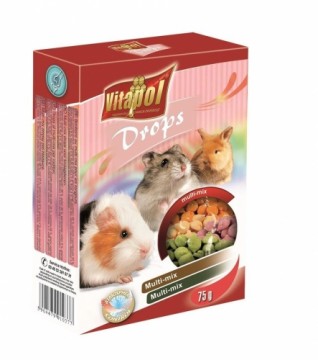 Vitapol Drops Snack 75 g Hamster