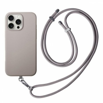 UNIQ etui Coehl Creme iPhone 16 Pro Max 6.9" Magnetic Charging szary|taupe grey